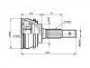 Gelenksatz, Antriebswelle CV Joint Kit:43410-20241