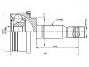 Gelenksatz, Antriebswelle CV Joint Kit:43410-10070