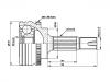 Gelenksatz, Antriebswelle CV Joint Kit:43410-0D020