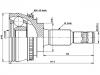 Gelenksatz, Antriebswelle CV Joint Kit:43410-33040